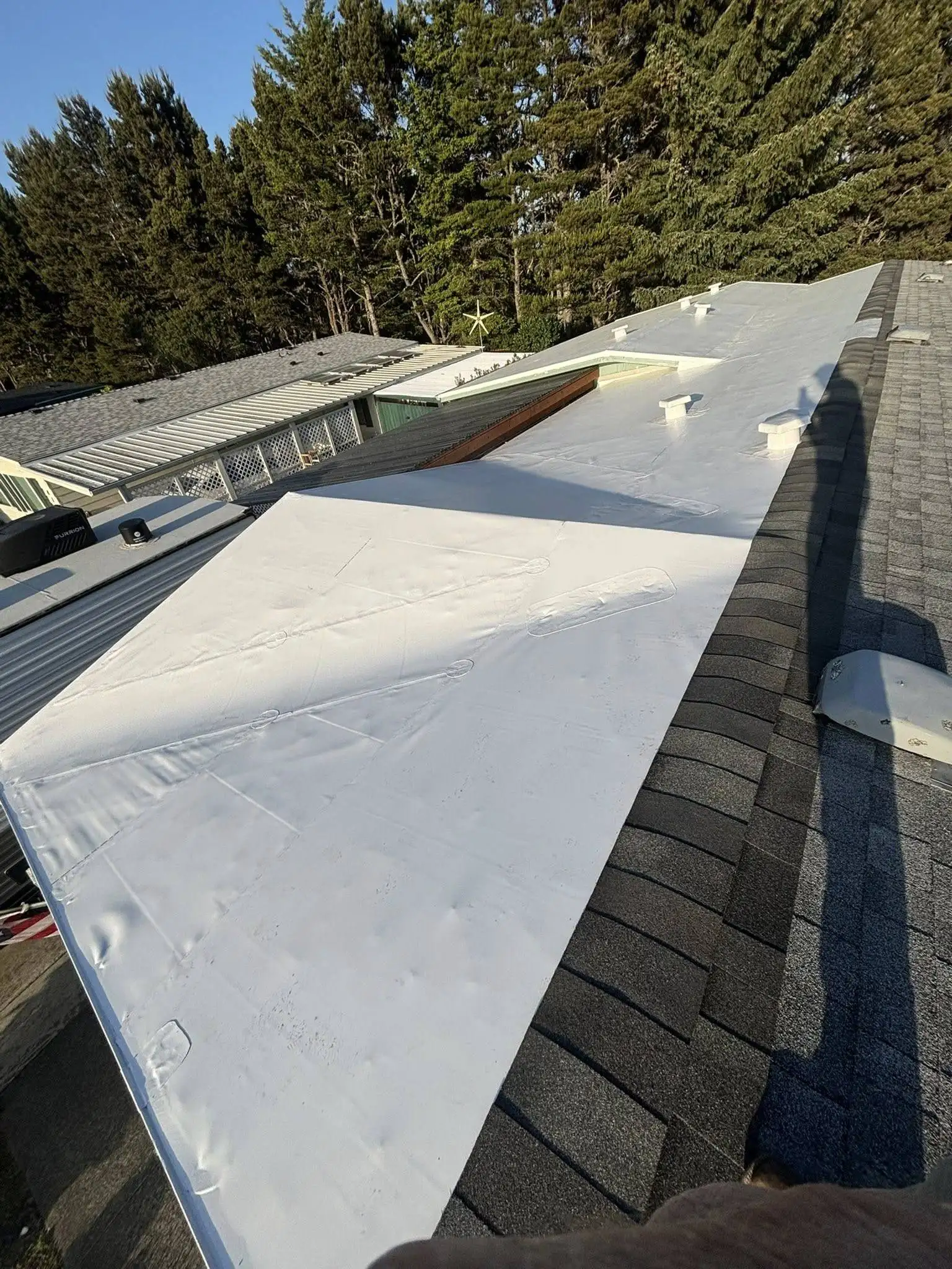 Pacific Peaks roofing project in coastal Oregon