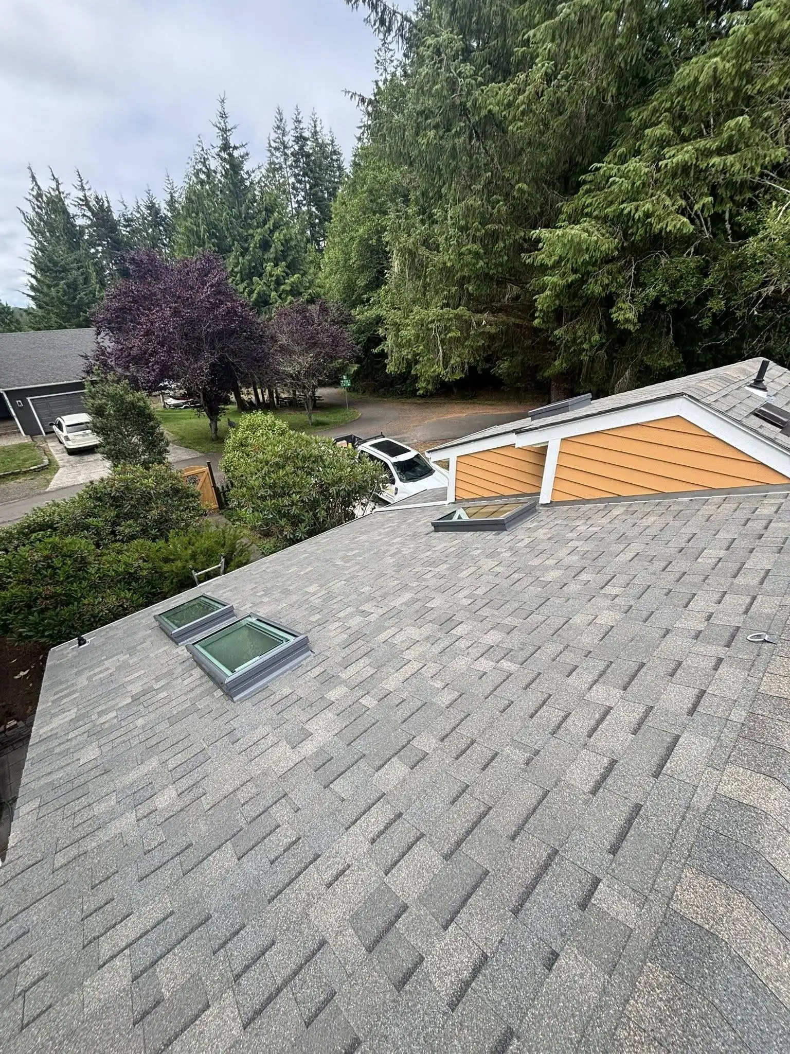 Pacific Peaks roofing project
