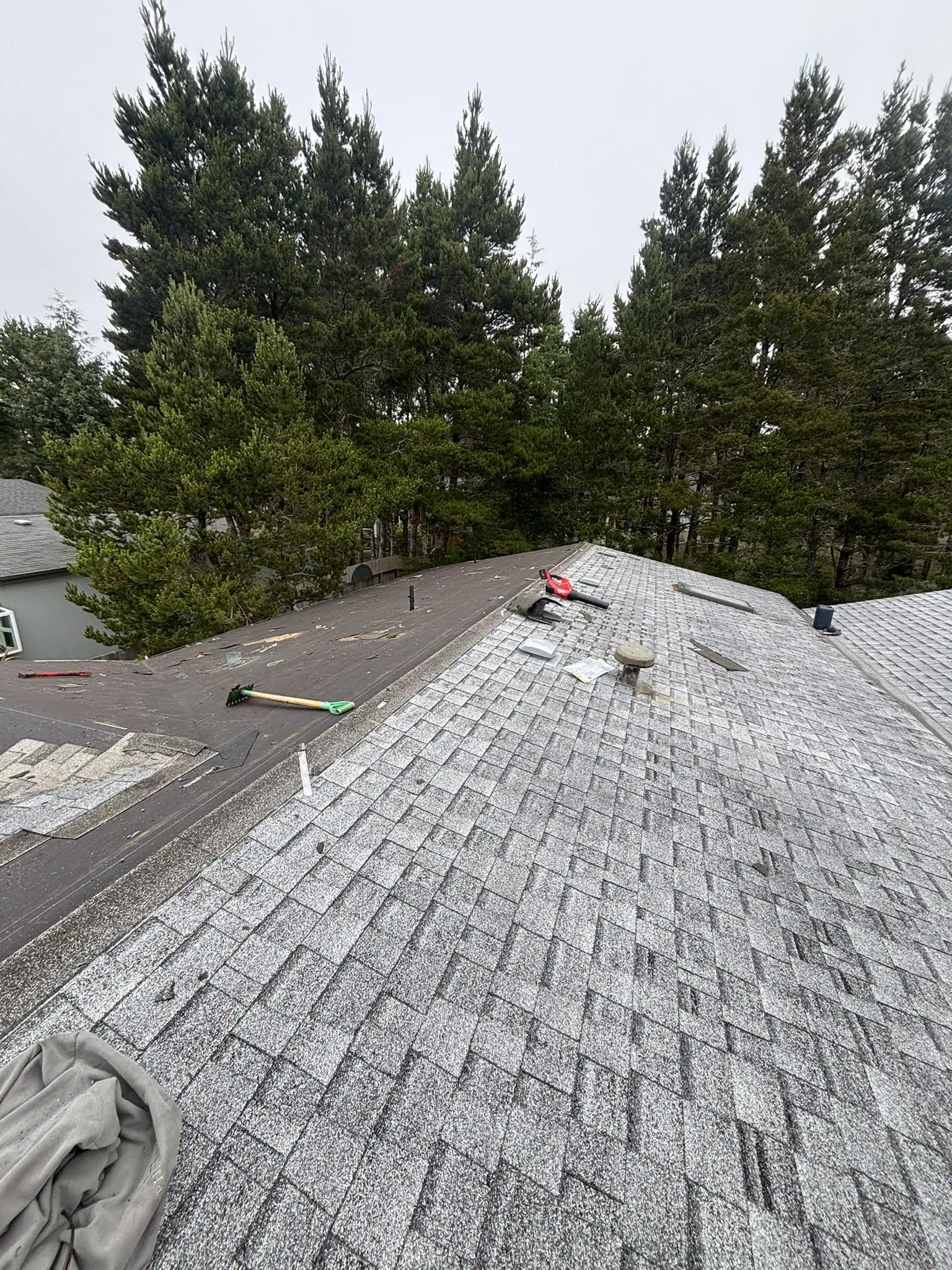 Pacific Peaks roofing project